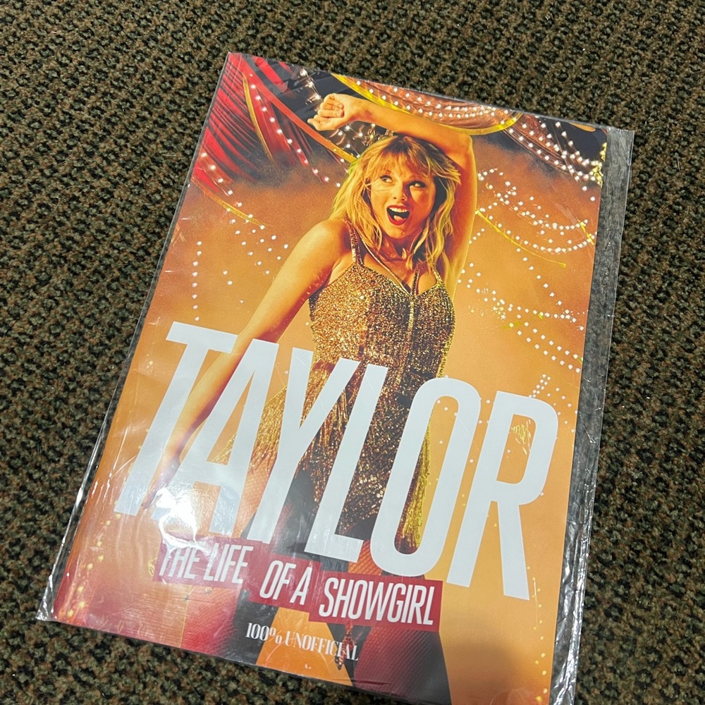 Taylor The Life of a Showgirl Book
